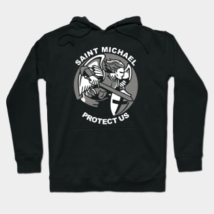 Saint Michael Protect Us Hoodie